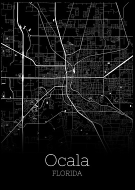 Ocala Florida map