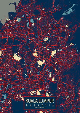 Kuala Lumpur Map Hope