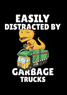 Distracted Garbage Trucks