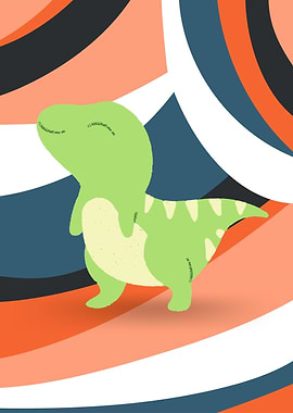 Cute Dinosaur Baby T Rex