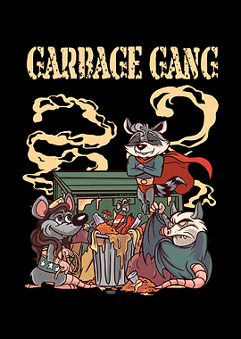 Garbage Gang Raccoon