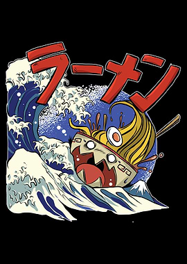 Japanese noodle monster
