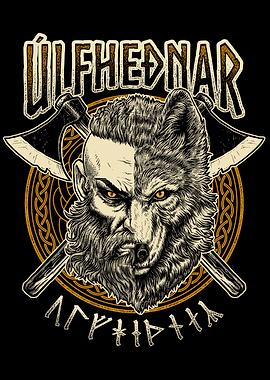 Norse Viking Wolf Warrior