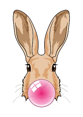 Rabbit Chewing gum