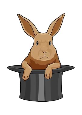 Rabbit Magician Hat