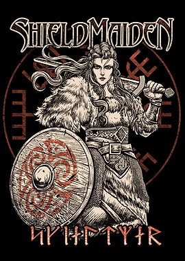 Nordic Shieldmaiden Viking