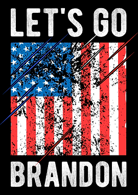 Lets Go Brandon Funny USA