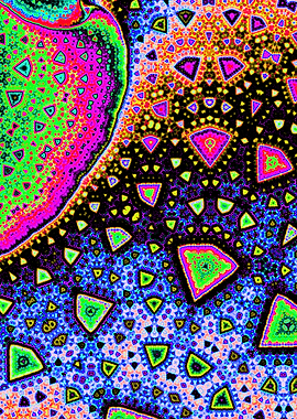 Colorful Vibrant Fractal