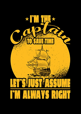 In The Captain Sailing