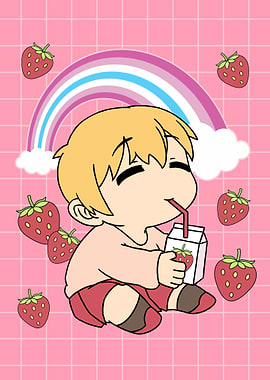 Femboy Chibi Anime boy