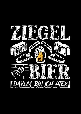 Ziegel und Bier Maurer