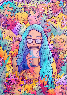 A vibrant autumn rest