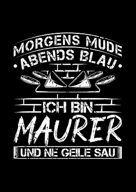 Ich Bin Maurer Geschenk