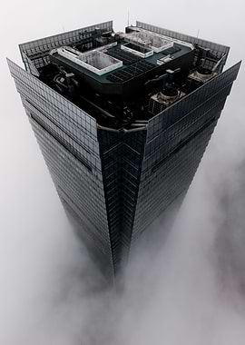 Skyscraper Sea of CloudsHK
