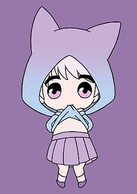 Femboy Chibi Anime boy