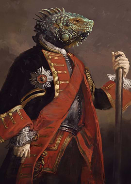 Anthro Lizard Paint 5 of 8