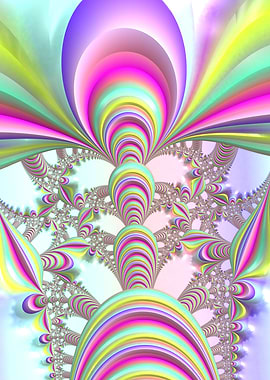 Groovy Vibrant Fractal