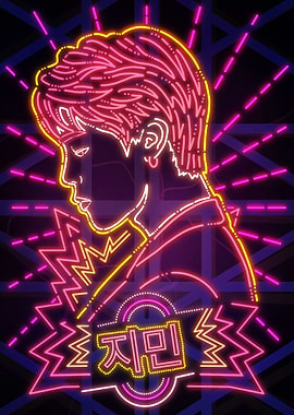 The Mochi Neon Portrait