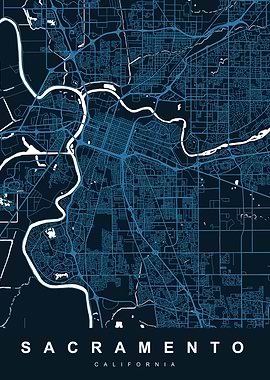 SACRAMENTO Map California