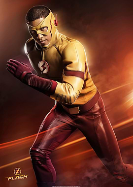 Kid Flash Running