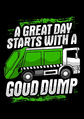 Garbage Truck Garbage Guy