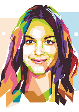 Olivia Rodrigo in Pop Art