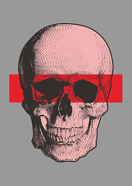 Skull Head Engraving