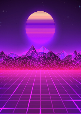 The purple glow of dessert