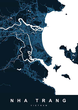 NHA TRANG Map Vietnam