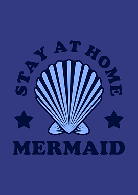 Poster Funny Mermaid