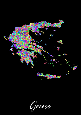 Greece Stained Glass