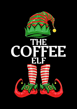Christmas Elf Coffee Elf