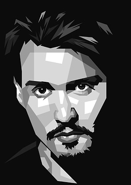 JOHNNY DEPP ILLUSTRATION