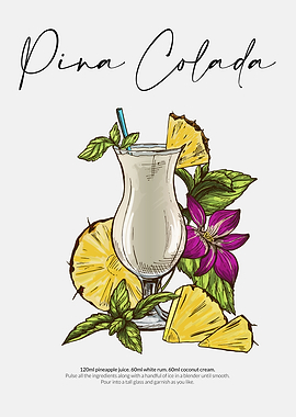 Pina Colada Cocktail