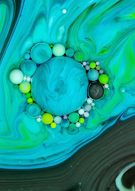 Poseidon Bubbles Art