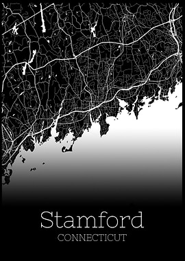 Stamford Connecticut map