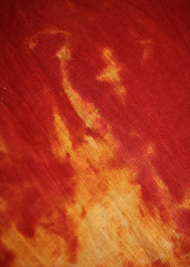 Red and yellow textiling