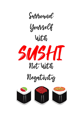 Sushi Wall Art Decor