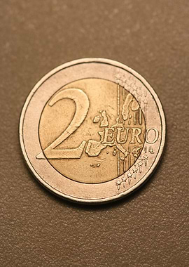 Two euro greek coin 2002