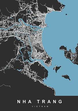 NHA TRANG Map Vietnam