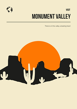 Monument Valley Travel Art