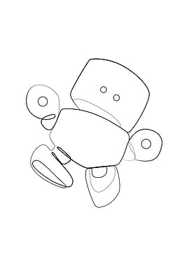 Marmals one line art