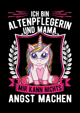 Altenpflege und Mama