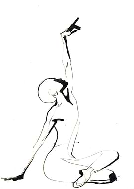Ballerina Dance Drawing