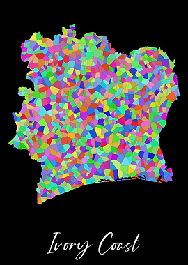 Ivory Coast Stained Glass