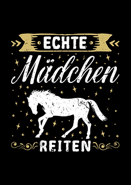 Echte Maedchen Reiten