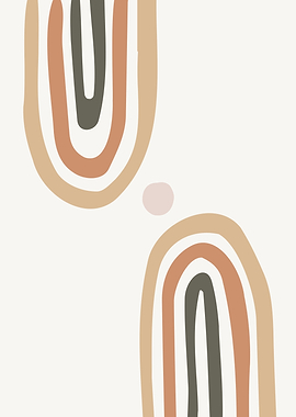 Boho Rainbow Wall Print 3