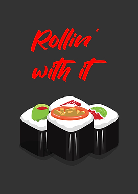 Sushi Wall Art Decor