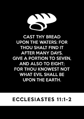 Ecclesiastes 11 1 2
