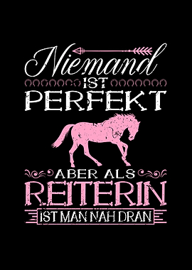 Perfekt Reiterin Pferde